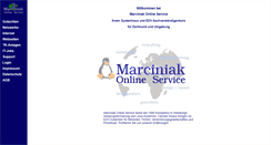 Desktop Screenshot of marciniak.de