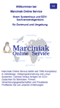 Mobile Screenshot of marciniak.de